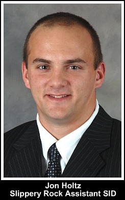 Jon Holtz, SRU assistant sports information director